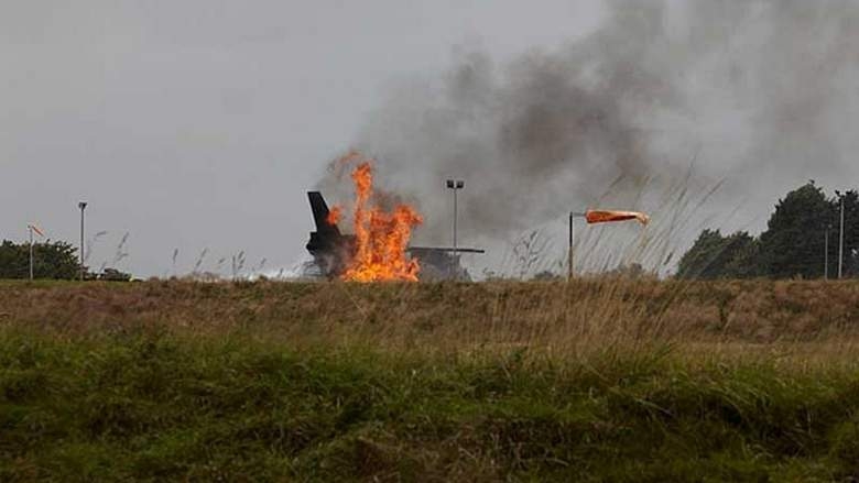   Dummy aircraft on fire  at Mumbai airport bags CII top award 