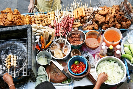  Indulge in street food but be cautious 