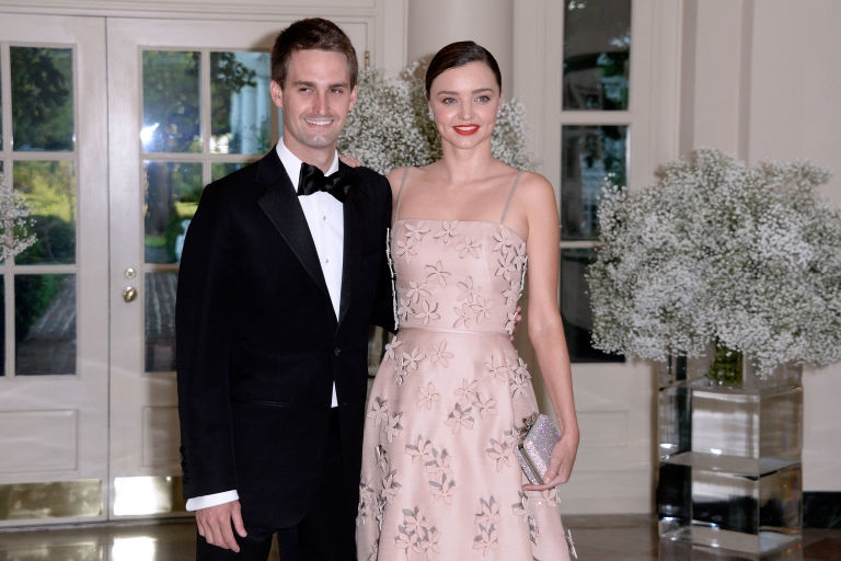  Miranda Kerr marries Evan Spiegel 