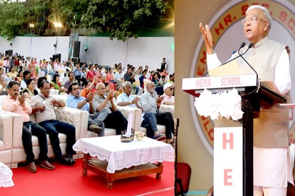 The values of helping the deprived sections should be inculcated in children from childhood: Governor Patel