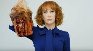  Comedienne apologises for  beheaded Trump  image 