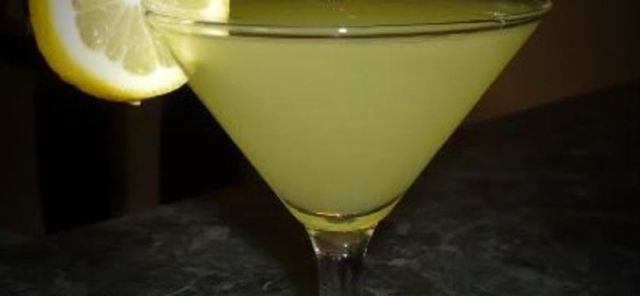 Cocktail Lemon Drop Chilled