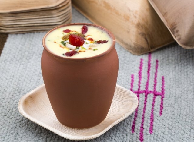 Badam And Khus Khus Milk 