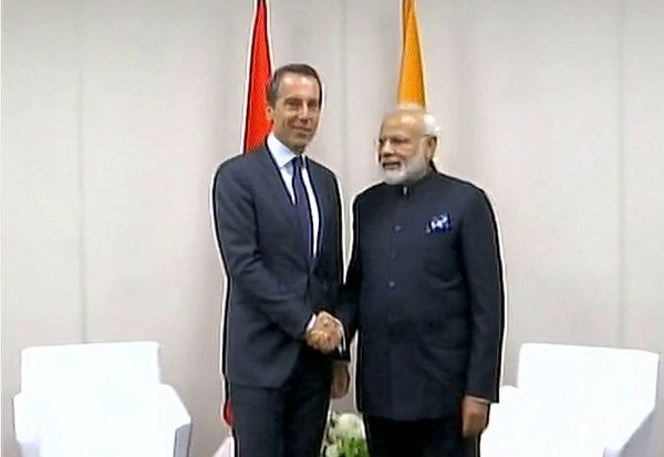  Modi meets Austrian Chancellor 