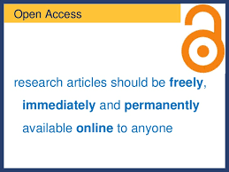   Open Access publishing is the way forward  