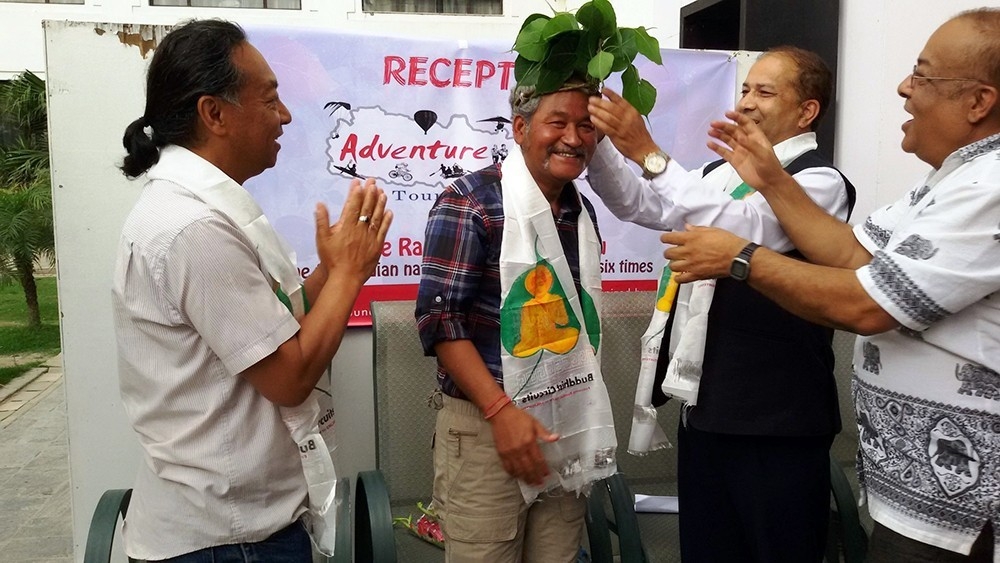  Nepal felicitates 1st Indian who scaled Everest 6 times 