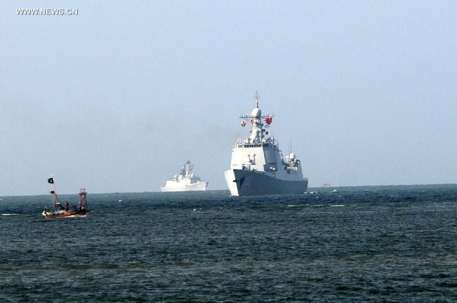  Chinese naval fleet visits Pakistan 