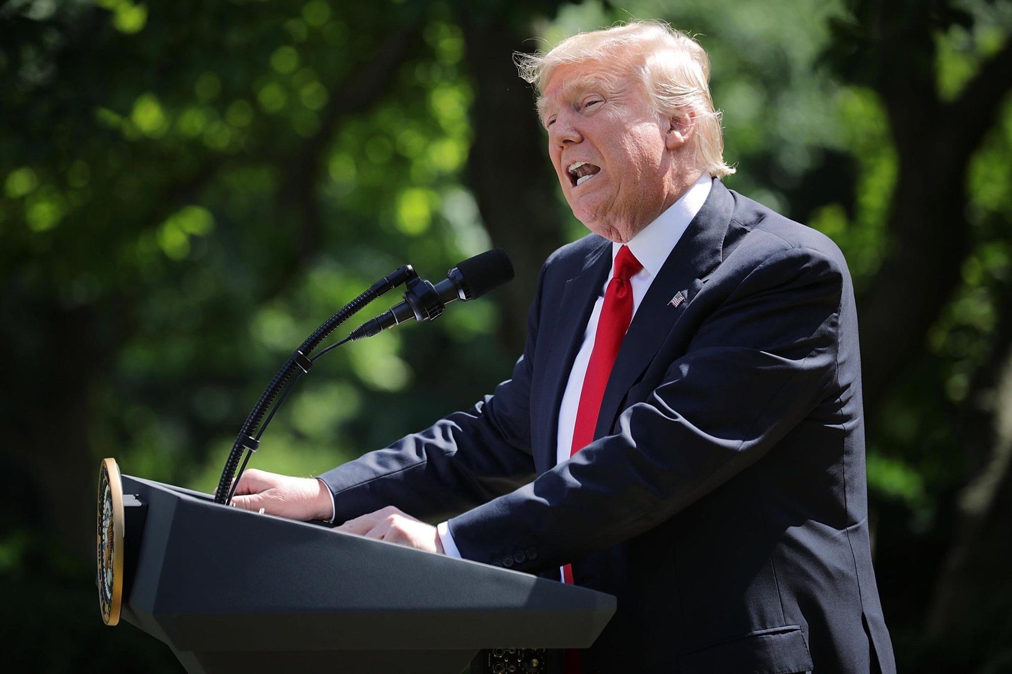  Trump making their jobs harder, say US TV writers 