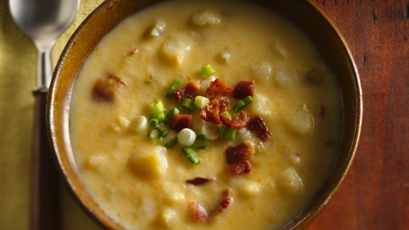 Slow-Cooker Cheesy Potato Soup