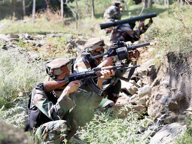 Pakistan again resorts to shelling across LoC (Lead) 