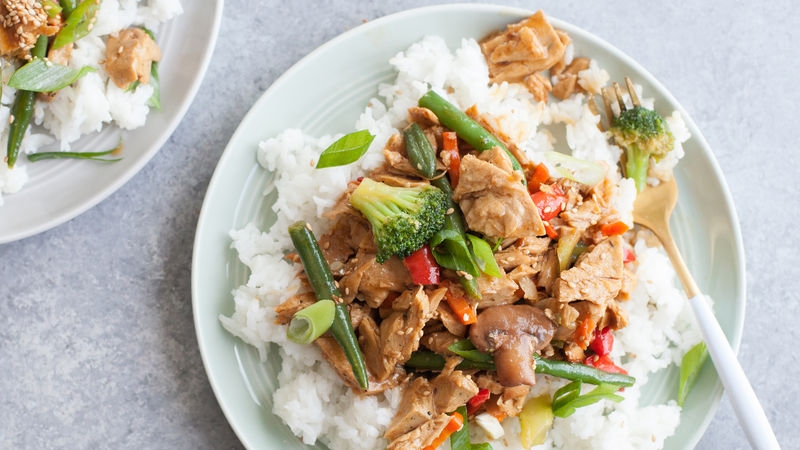 Super-Fast Chicken Teriyaki Stir-Fry 