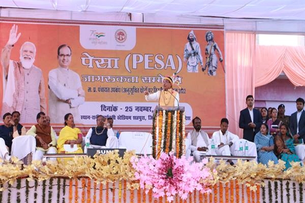 Gram Sabha has started to implement PESA Act: CM Chouhan