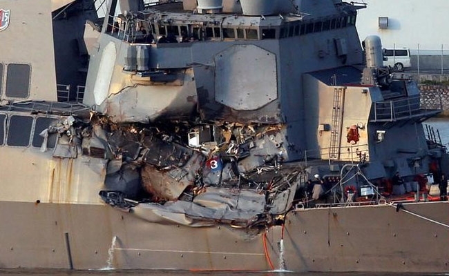  Missing US sailors found dead in destroyer s flooded compartments 