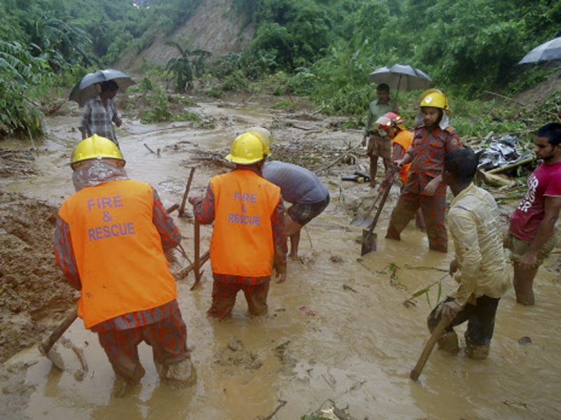  Fresh landslides claim 5 lives in Bangladesh 