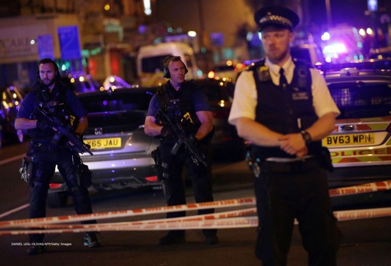  Vehicle strikes pedestrians in London, several injured 