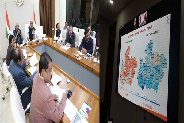 Madhya Pradesh making great progress in potable water management and Swachh Bharat Mission: Union Minister Shri Shekhawat