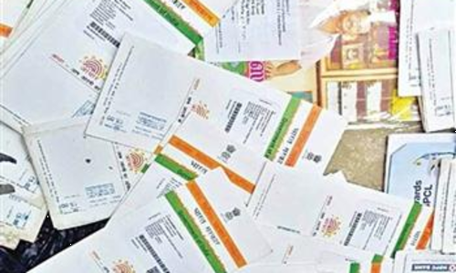  FIR registered on fake order linking land records to Aadhaar 