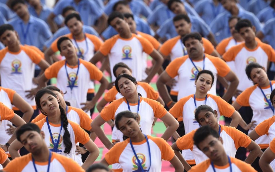  International Yoga Day observed in Odisha 