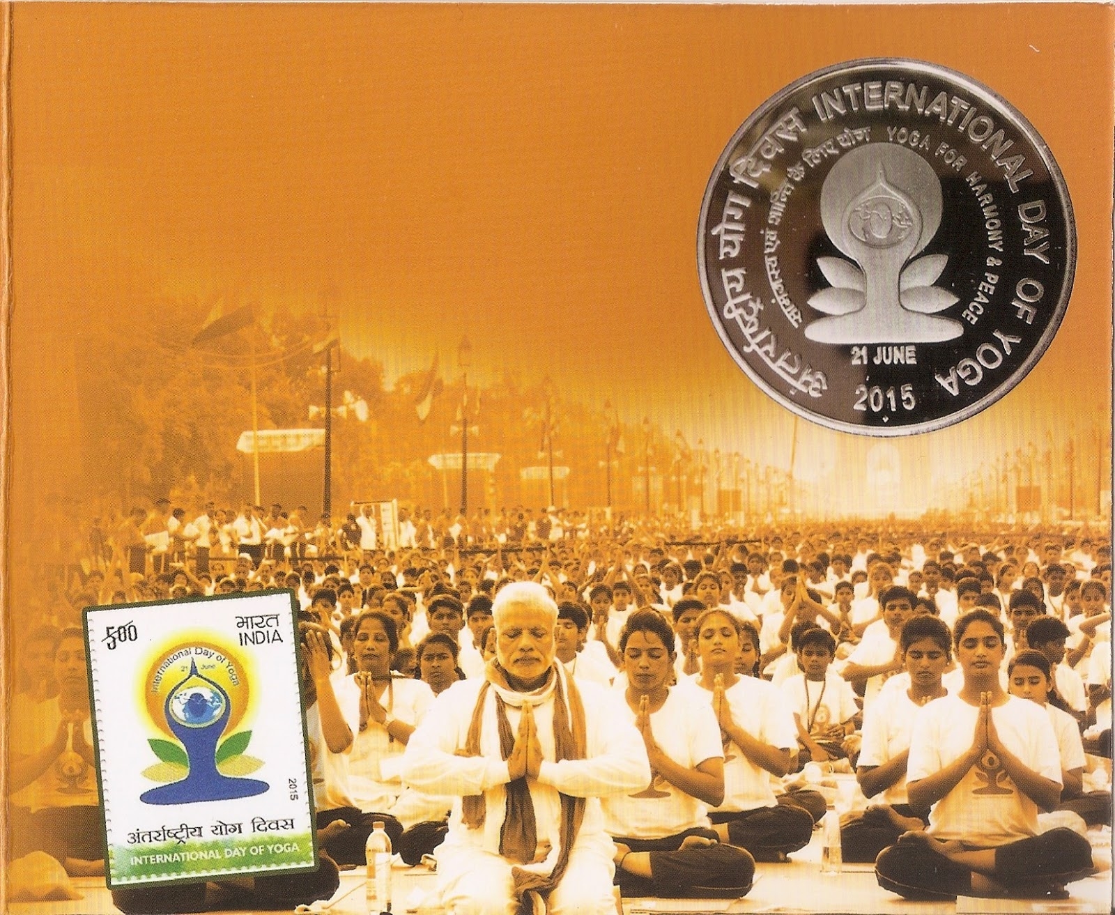  Stamps release, water puja, meditation mark Yoga celebrations at UN