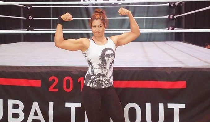 Proud Moment for India- Kavita the first ever Indian woman wrestler in WWE