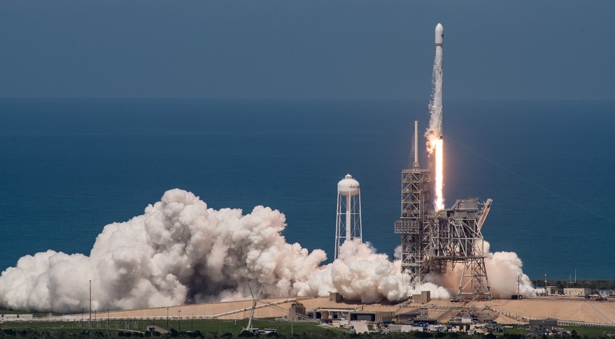  SpaceX launches Bulgarian satellite on reused first stage 