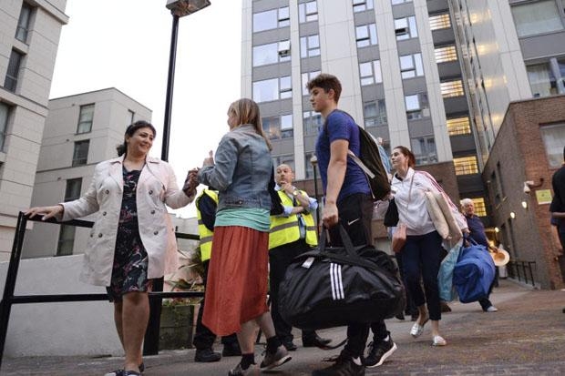  27 towers fail fire safety checks in Britain, hundreds evacuated 