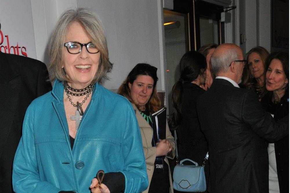  Diane Keaton was excited to portray older woman 