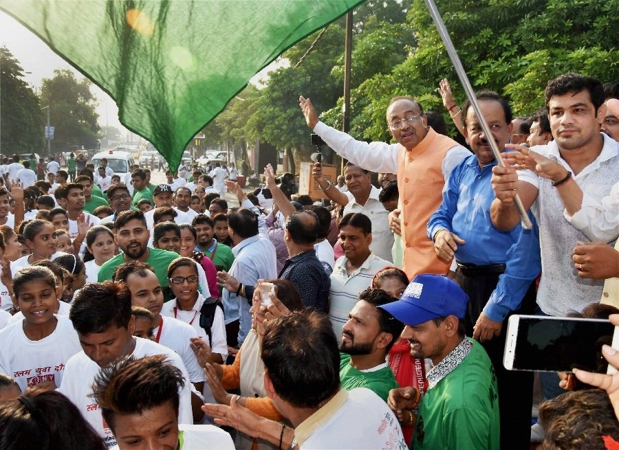  Government holds 3rd  Slum Yuva Daud  (Lead) 