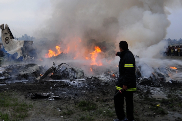  Plane crash kills pilot in Russia 