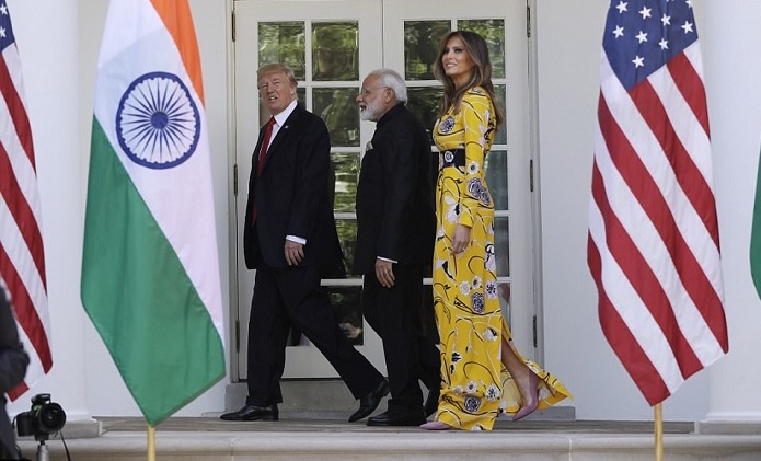 First Lady Melania Trump a fashionista at White House! 