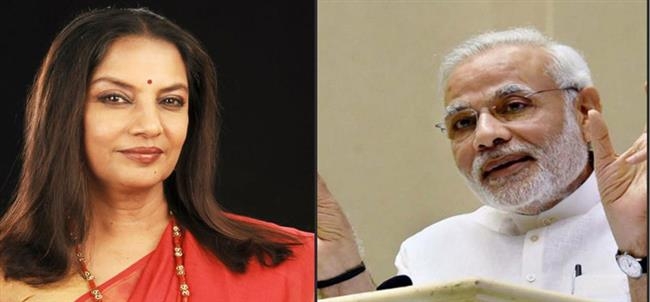Shabana Azmi not less than in cosiness with Prime Minister Modi on “Made in India”, wake up call!