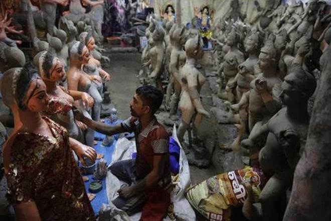  GST effect: Kumartuli potters in a tizzy for offshore Durga orders 
