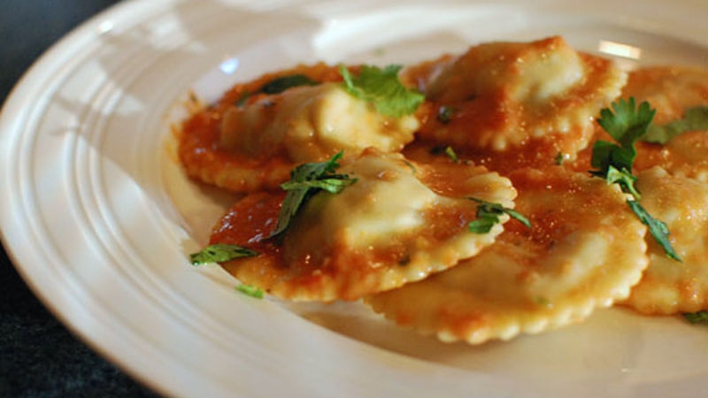 Chicken Tikka Masala Ravioli 