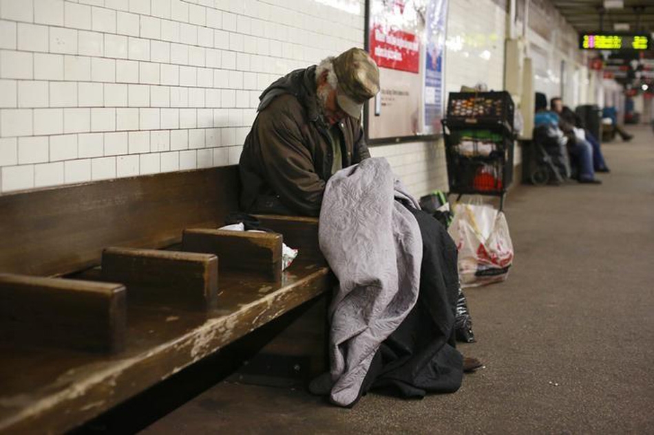 New York s homeless population up by nearly 40% 
