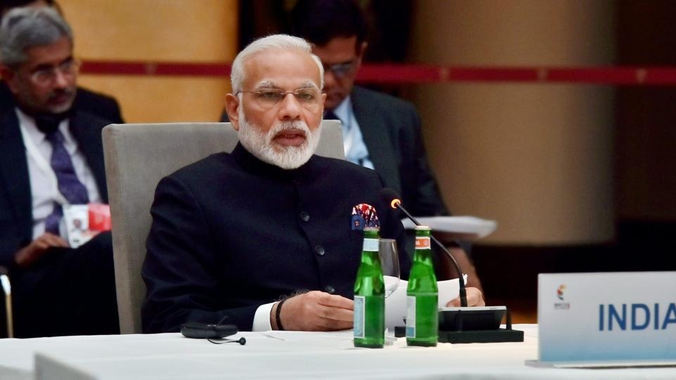  As Xi listens, Modi seeks action against terror financing, targets Pakistan (Lead) 