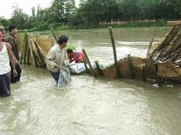  Flood situation worsens in Manipur 