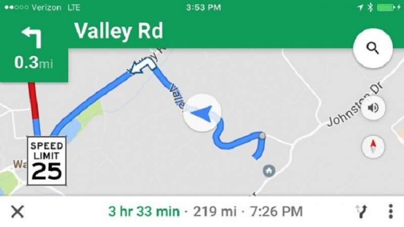  Google Maps speed limits available only in two areas 
