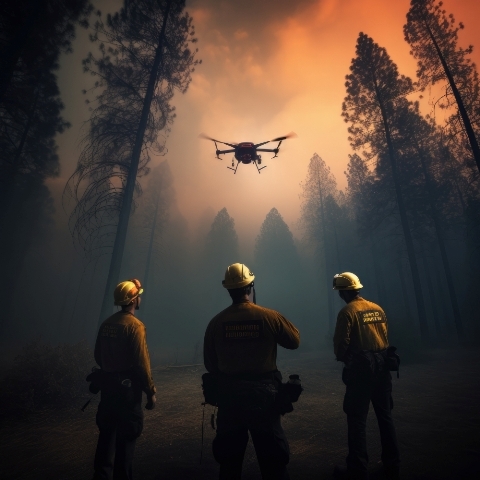 The Role of Drones in Disaster Management.