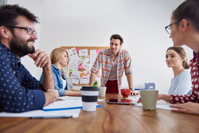 Expressing ideas respectfully in a team environment.