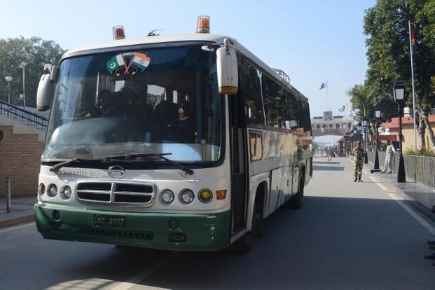 India-Pakistan bus service suspended due to tension on LoC 