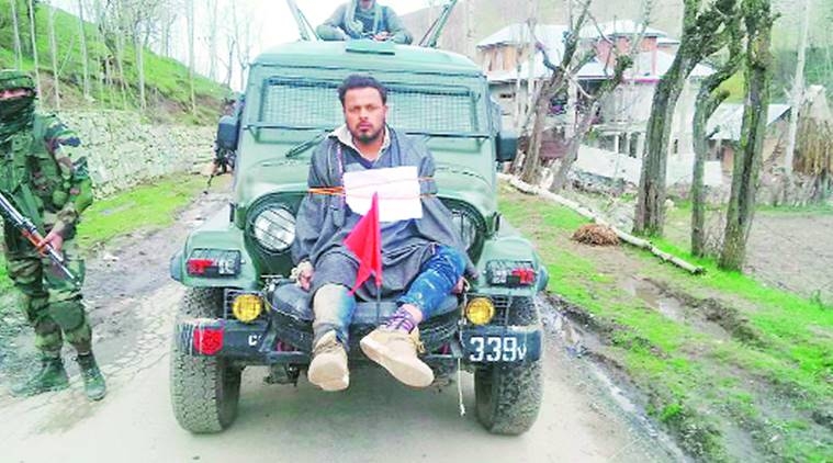  Rights panel directs Rs 10 lakh compensation to Kashmiri man used as human shield 