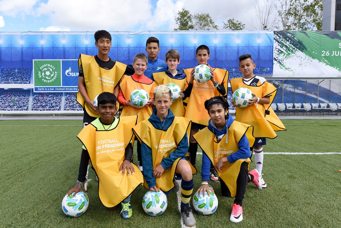  Indian kids sparkle at youth football programme in Russia 