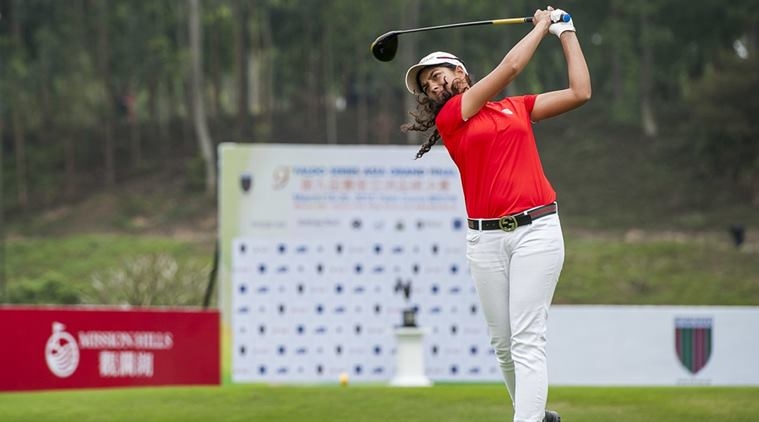  Golfer Gaurika takes lead in eighth leg of Hero WPGT 