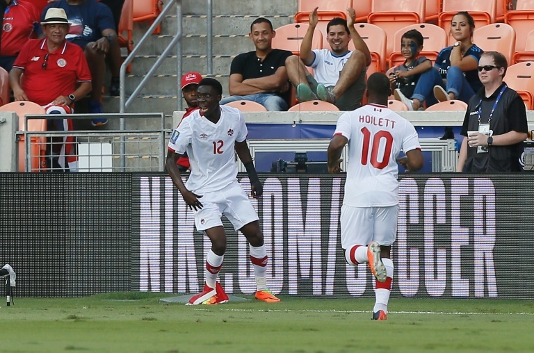  Costa Rica, Canada play 1-1 tie in Gold Cup 