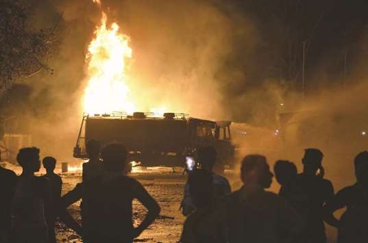  Eight tankers close to Indian Oil terminal at Siliguri charred 