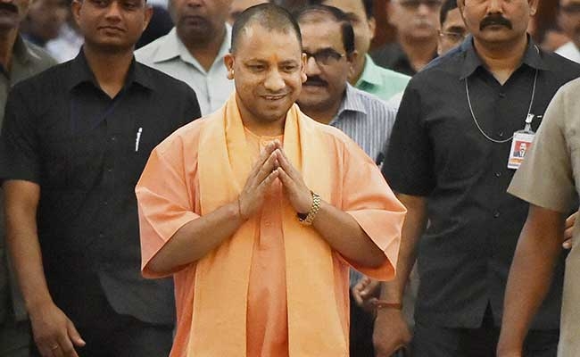  Yogi Adityanath greets Naidu on being named NDA nominee for VP s post 