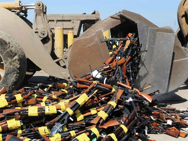  Nearly 5,000 guns destroyed in LA county 