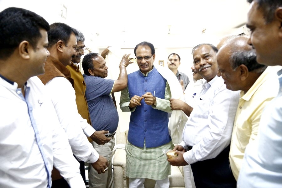 Sahu Samaj delegation meets CM Chouhan