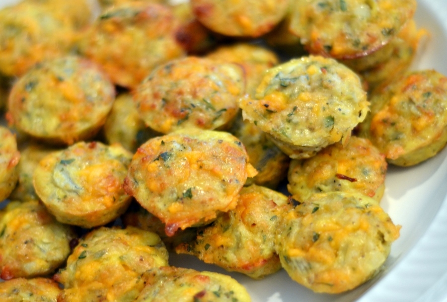 Cheese Artichoke Bites