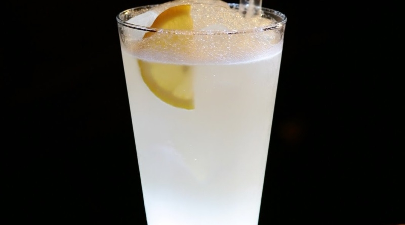 Classic Lemon Juice Gin Fizz